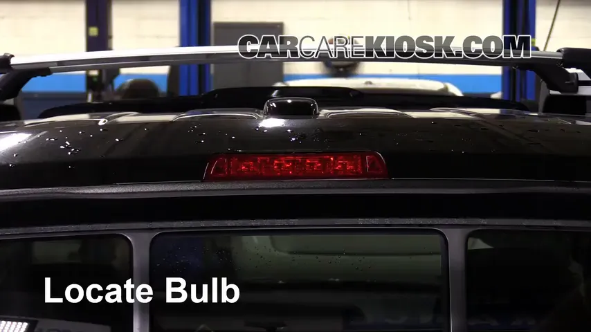 2013 Honda Ridgeline RTL 3.5L V6 Éclairage Feu de freinage central (remplacer l'ampoule)